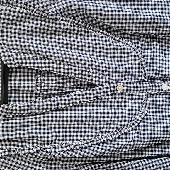 Gingham Button Down Tank - Picture 4 of 6